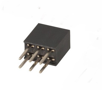 Arduino Stackable Header 2 x 3 Pin 5 Pack