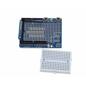UNO R3 ProtoShield With SYB-170 Mini Breadboard Based