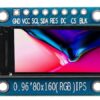 0.96 inch IPS TFT LCD SPI serial port HD 80x160