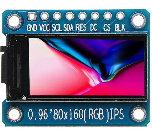 0.96 inch IPS TFT LCD SPI serial port HD 80x160