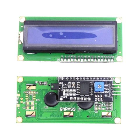 LCD1602 16×2 IIC/I2C Blue LCD Display