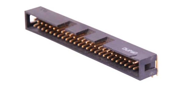 Boxed Header 60 Pin Right Angle PCB Mount