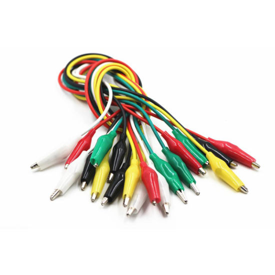 Alligator Clips Electrical DIY Test Leads 10pcs