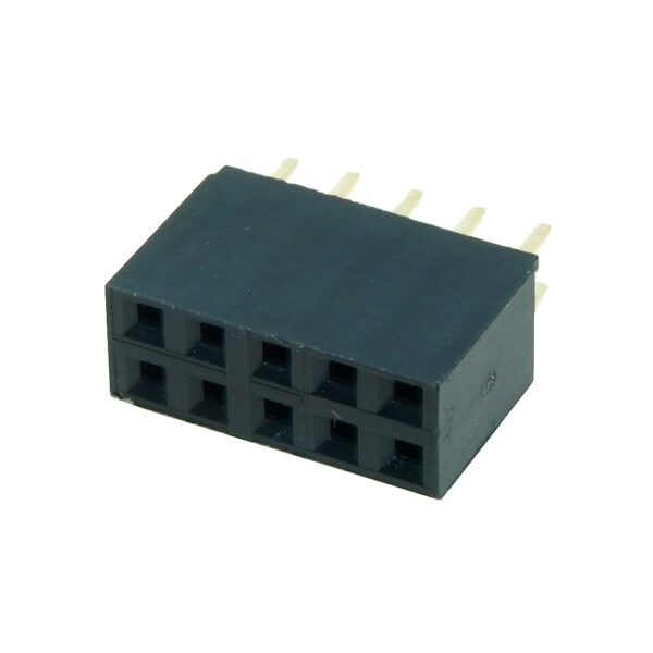 Female Header 2x5-Pin Straight 2.54mm