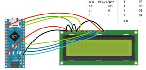 LCD Display 16×2 LCD1602 Holder Acrylic Case Stand Module
