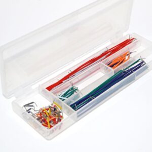 140 Pcs Solderless Breadboard Jumper Cable Wire Kit