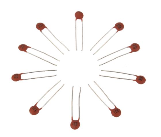 30 Values 300pcs Ceramic Capacitor 2pf-0.1UF Assortment Kit