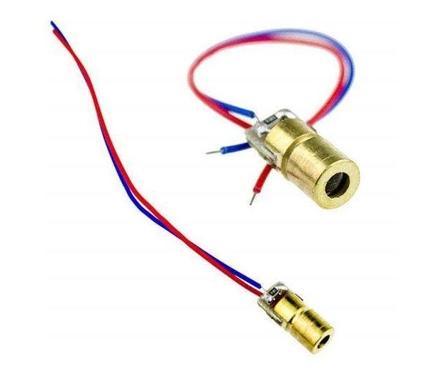 650nm 5mW Red 9mm Point Laser Module