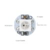 WS2812B Addressable RGB 5050SMD LED Chips Pixel on White Heat Sink PCB 5V