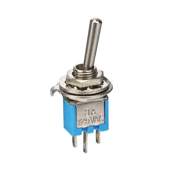 MTS-102 3-Pin Mini SPDT ON-ON 6A 125VAC