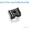 6 pin ic socket