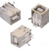 Type B 90 Deg Horizontal PCB Mnt USB 2.0