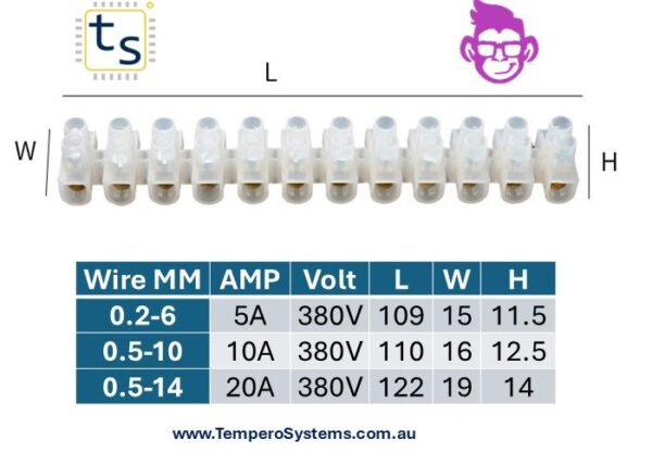 12 Way Terminal Block