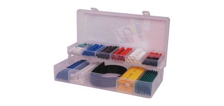 171pc Coloured Heat Shrink sleeves Tubing Pack