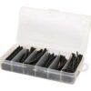 160pc 100mm Black Heat Shrink Tubing Pack