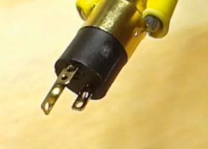 2.1mm Plastic Chassis Mount DC Power Socket