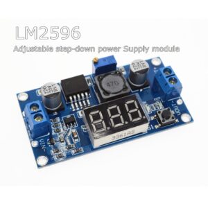 LM2596 Module Power Converter Module DC 4.0~40 To 1.3-37V LED Voltmeter