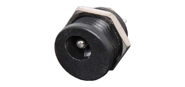 2.5mm Plastic Chassis Mount DC Power Socket