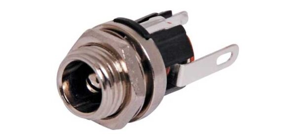 dc 2.5mm metel chassis mount