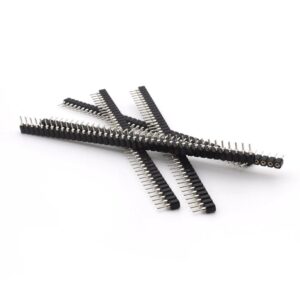 1x40 Single Row 2.54mm Female Round Hole Header PCB