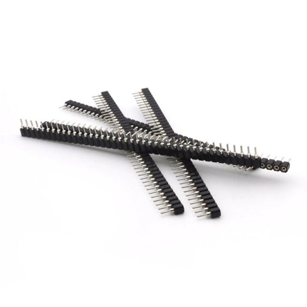 1x40 Single Row 2.54mm Female Round Hole Header PCB