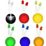 3mm LED available in 5 different Colours 10 pack