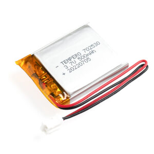 702530 Lithium ion polymer Battery (LiPo) (3.7V 500mAh)