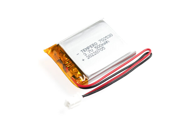 702530 Lithium ion polymer Battery (LiPo) (3.7V 500mAh)