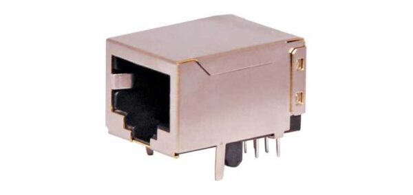 8P8C RJ45 Modular Socket Shielded PCB Mount