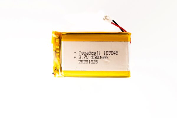 103048 Lithium ion polymer Battery (LiPo) 103048 (3.7V 1500mAh)