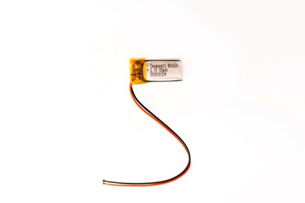 Lithium ion polymer Battery (LiPo) 401020 (3.7V 55mAh)