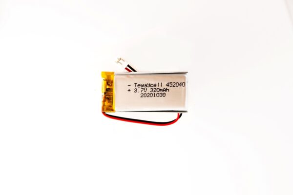 Lithium ion polymer Battery (LiPo) 452040 (3.7V 320mAh)