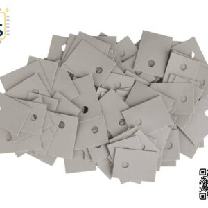 TO-220 Silicon Rubber Transistor Insulator 5 pack