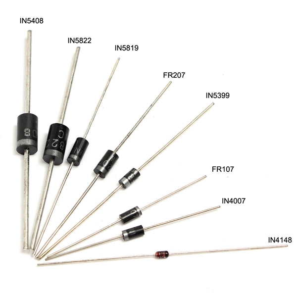 Diode Kit 100Pcs 8 Common Values