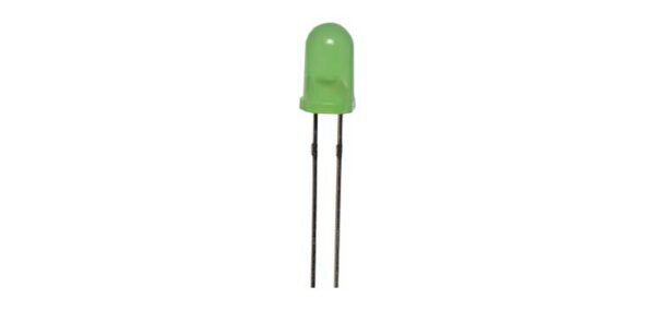 Green 50mcd 5mm Flashing LED