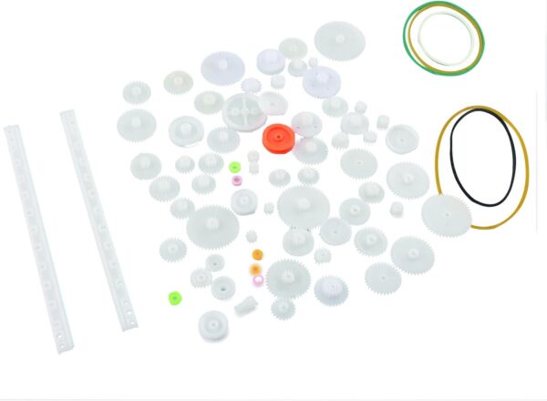 75pcs Plastic Gears and Pulleys Packs