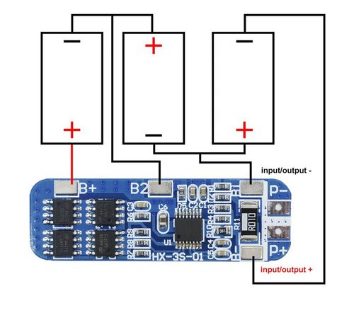 li-ion 18650 lithium lipo battery bms