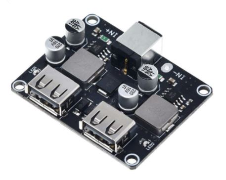 2CH USB QC3.0 QC2.0 DC-DC Buck Converter Charging Module