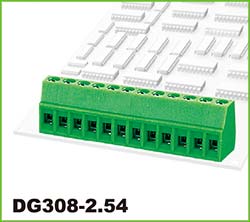Screw Terminal Block 0.1″ (2.54 mm) Pitch, Side Entry