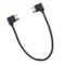 22cm HDMI 90 Degree Left to Right Angle Cable