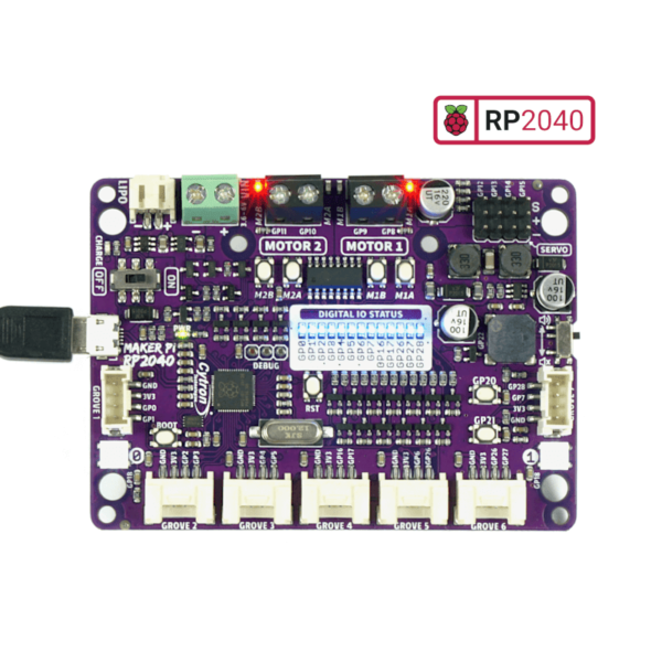 Maker Pi RP2040 : Simplifying Robotics