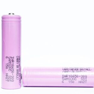 Samsung 30Q 18650 3000Mah 15A Battery - Button Top