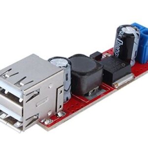 Dual USB DC-DC Step-Down Power Supply Converter