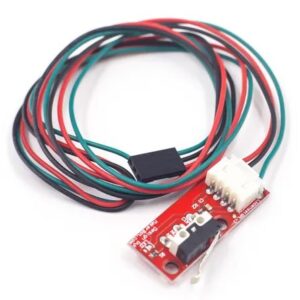 Endstop Mechanical Limit Switch RAMPS 1.4 Fit for 3D Printer Red with Cable