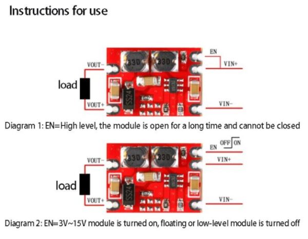 DC-DC 3.3V S09 Automatic Buck Boost Converter