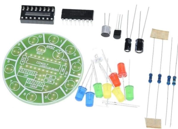 DIY Electronic Beginners Fun CD4017 2