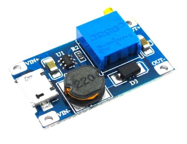 MT3608 2A DC-DC Adjustable Step Up Power Module Booster Power Module