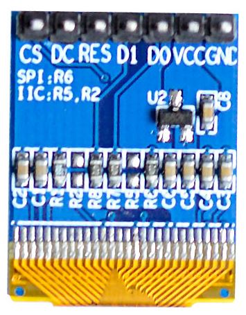 0.66 Inch Blue or White SPI OLED LCD 64x48 7pin