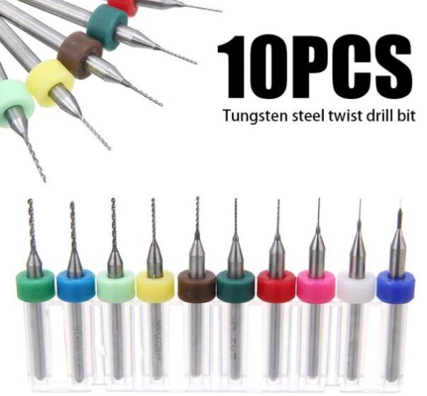 PCB engraving tungsten steel twist drill set