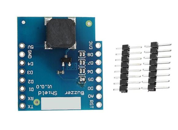 WEMOS D1 Mini compatible ESP8266 Active Buzzer Shield